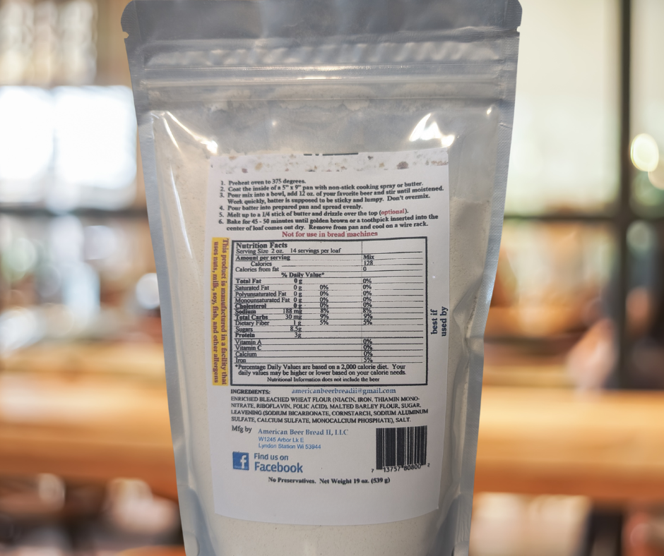 Original White Beer Bread Mix
